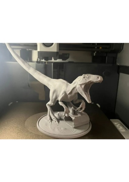 Velociraptor Dinozor Figürü – 3D Baskı Koleksiyon Modeli