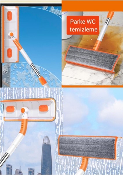 Cam Araba Silme Oynar Başlıklı Çift Taraflı Temizleme Aparatı fiyatları