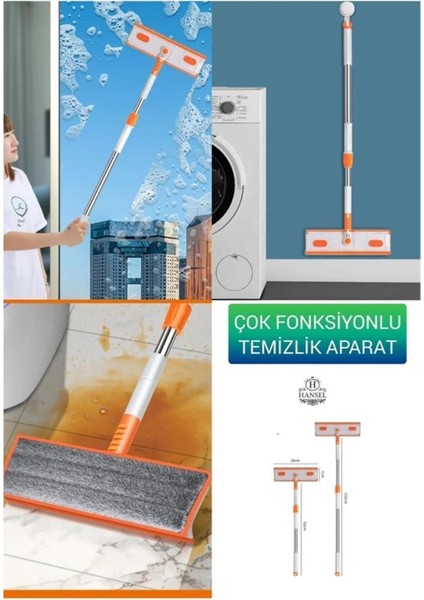 Cam Araba Silme Oynar Başlıklı Çift Taraflı Temizleme Aparatı fırsatları