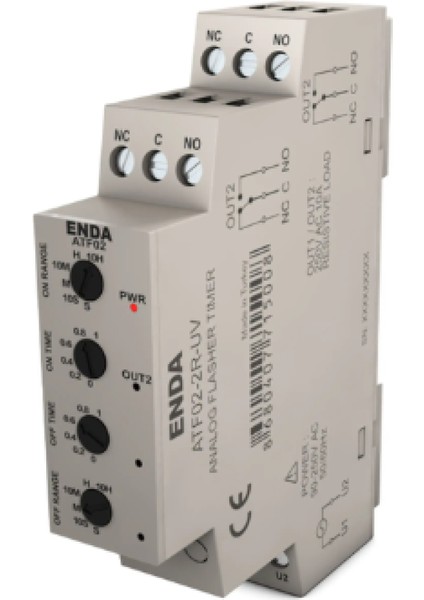 Analog Flaşör Zaman Rölesi