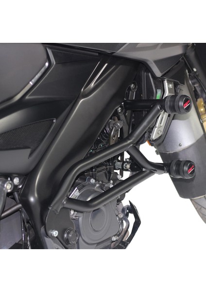 Bajaj Pulsar Ns 200 2011-2021 Uyumlu Motor Koruma Demiri Siyah