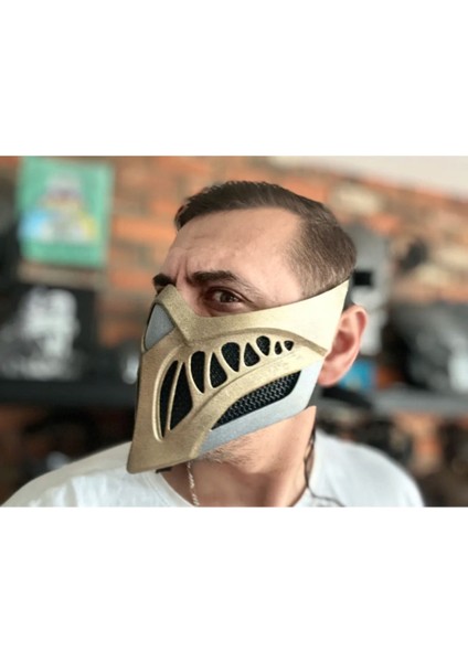 MK11 Scorpion Maskesi - Furious Revenant Tasarım
