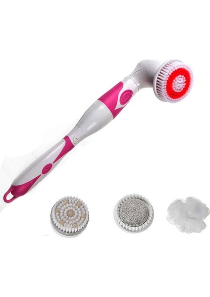 Pratik Bath Vücut Masaj ve Temizleme Duş Fırçası Seti