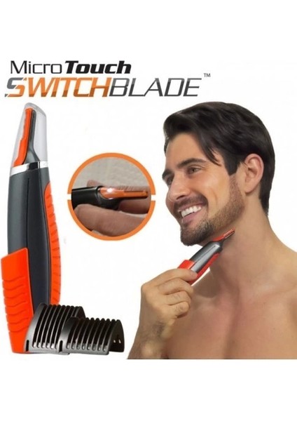 Switch Bladies Profesyonel 6 Parça Pilli Tıraş Makinesi