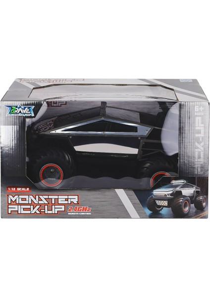 2401A Kumandalı Şarjlı Metal Kaplama Monster Pick Up