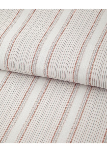 Elite Liny Ipliği Boyalı Çift Kişilik Nevresim Takımı 200X220 cm Terracotta 1 Adet indirimleri