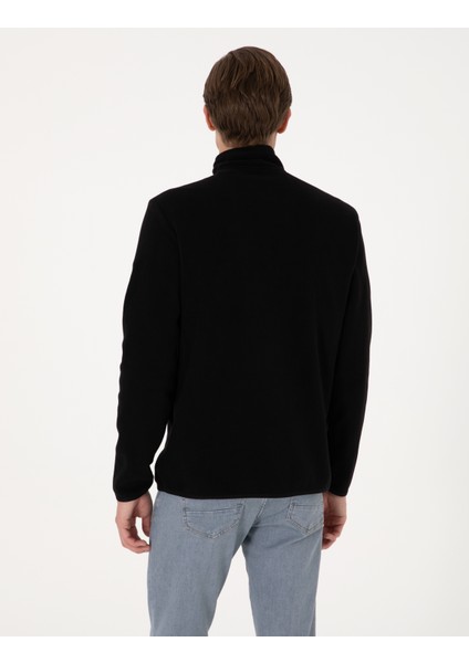 Erkek Siyah Regular Fit Sweatshirt 50314056-VR046 indirimleri