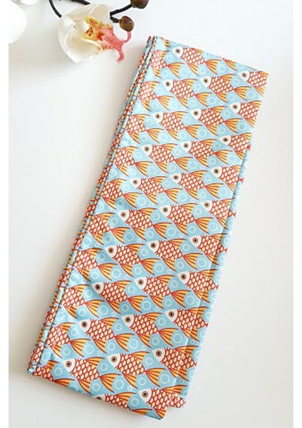 Elite Balık Desenli Afrika Telli Bandana 1 Adet