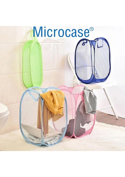 Elite Microcase 2'li Çok Amaçlı Katlanabilir File Çamaşır Sepeti - AL4699 1 Adet fiyatları