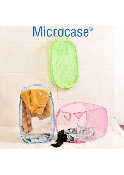Elite Microcase 2'li Çok Amaçlı Katlanabilir File Çamaşır Sepeti - AL4699 1 Adet modelleri