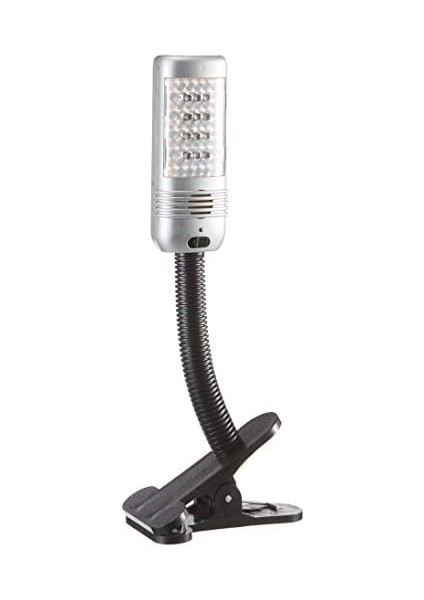 MD6018 Okuma Lambası, Unisex, Gri-Siyah, Tek Beden