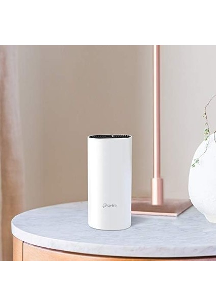 Deco M4(2-Pack), AC1200 Mbps, Dual-Band, Gigabit Portları, 100 Cihaza Kadar Bağlanılabilirlik, 260 M²'ye Kadar Kapsama, Mobil Uygulama ile Kolay Kurulum, Wi-Fi 5 Mesh Sistemi