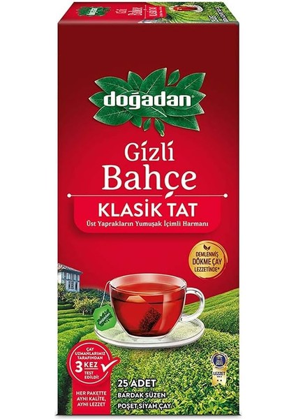 Doğ. Gizli Bahçe 25LİK Ft Bardak Poşet