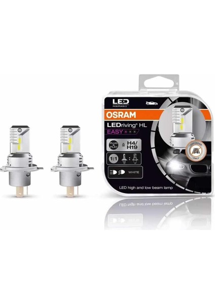 Far Ampulü LED H4/H19 12V P43T Easy Model 64193DWESY