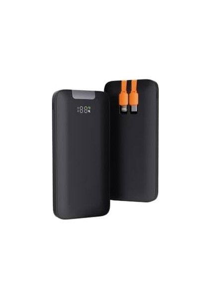 10000 Mah 22.5W Hızlı Şarj Kendinden Kablolu Powerbank Pb-55