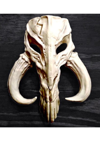 Mythosaur Kafatası – Mandalorian Temalı Dekor