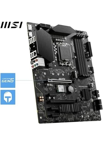 Pro Z790-S Wıfı Soket 1700 Ddr5 6600MHZ(OC) Pcı-E Gen5 M.2 Usb3.2 Dp HDMI 1x2.5g Lan Wı-Fı 6e Atx Anakart