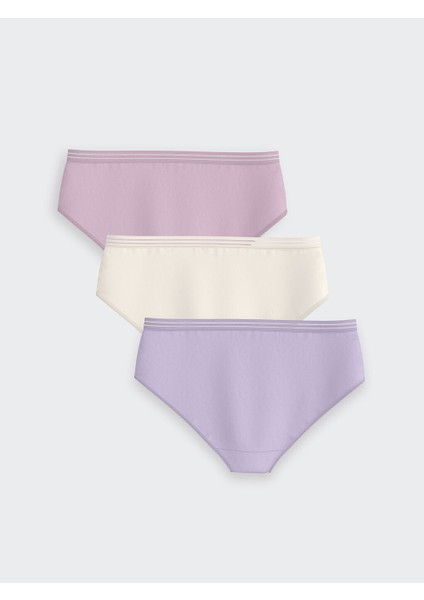 Yeni Sezon Duz Hipster Kulot 3'lu Paket - S5H156Z8