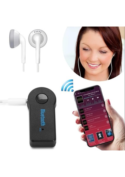 Wireless Aux Car Fm Transmitter C- 600