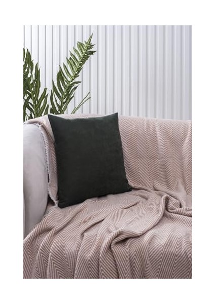Home Yeşil Sade Panorama Kırlent Kılıfı Çok Farklı Renk Seçeneğiyle, 40 x 40