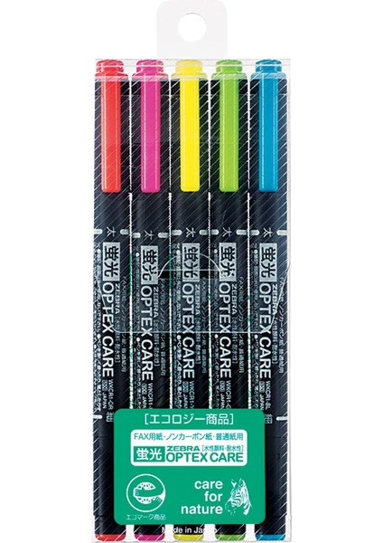 Optex Care Wkcr1-5 C Floarasan Marker (10-Color Set)