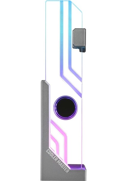 Master MCA-U000R-AGSBTG-00 Masteraccessory Atlas Argb Ledli Tempered Camlı Universal Ekran Kartı Destek Aparatı (Vga Holder)