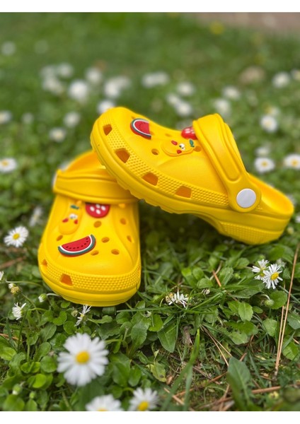 Junisteps Yumşak Taban Kaymaz Terlik Sarı indirimleri