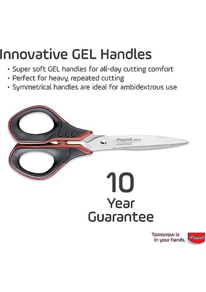 17 cm Advanced Gel Simetrik Makas