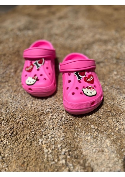 Junisteps Yumşak Taban Kaymaz Terlik - Pembe fırsatları