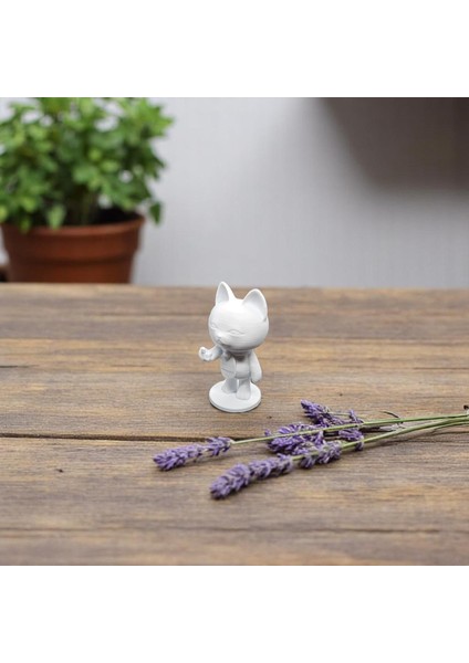 Şans Kedisi Figürü – Dekoratif Mini Maneki Neko