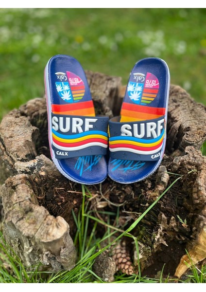 Junisteps Kaydırmaz Taban Desenli Çocuk Terlik -Surf fırsatları