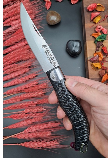 Outdoor Piknik Çakısı Kamp Bıçağı Çakısı Bıçak El Yapımı 23 cm fırsatları