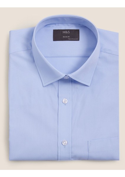 3'lü Regular Fit Kısa Kollu Gömlek Seti