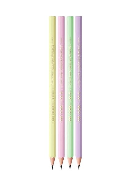 Evolution Pastel Kurşun Kalem, 12'li Kutu, Kıymık Oluşturmaz, Çiğnemeye Karşı Dayanıklı, Kolay Açılır