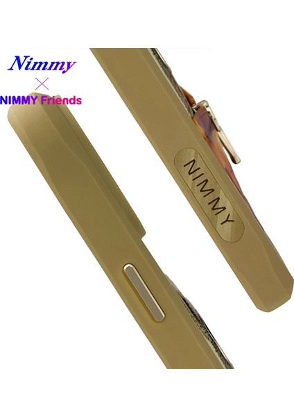 iPhone 15 Pro Uyumlu 3D Gözlük Fermuar Ayıcık Detaylı Nakış İşlemeli Kabartmalı Cool Cute Kılıf