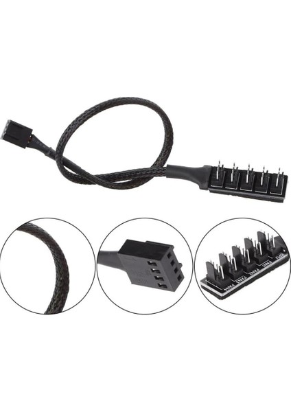 Çoklayıcı 4 Port Y Pwm Splitter 4 Pin