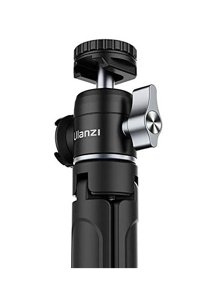 U-60 Vlog Top Kafa Ball Head Tripod Kafa, Siyah
