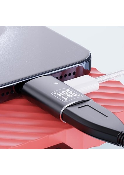 Mobile 2in1 Type C To Type C ve USB Çevirici Otg Adaptör, Şarj ve Data Aktarım Otg Çeviricisi