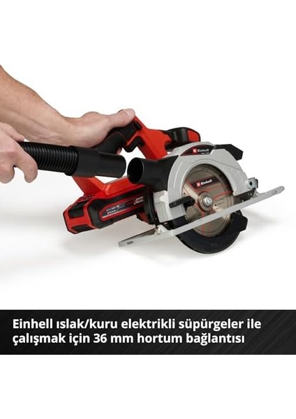 Akülü Daire Testere Te-Cs 18/150 Li-Solo Power X-Change (18 V, Li-Ion, Ø150 x Ø10 mm Testere Bıçağı, Aletsiz Kesim Derinliği ve Eğim Açısı Ayarı, Led'ler) - 4331220 modelleri