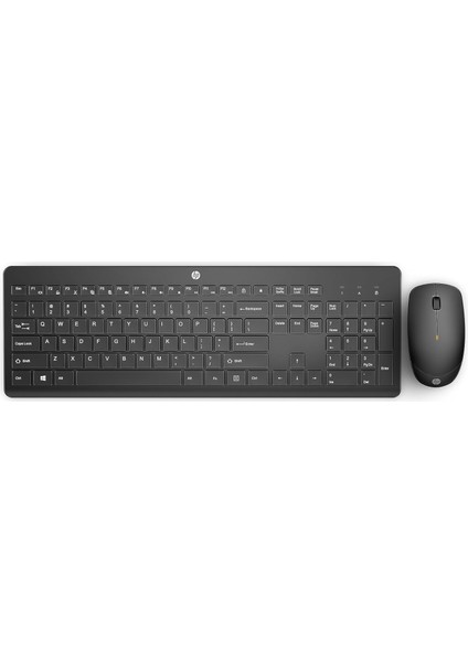 Kablosuz Fare ve Klavye Kombo - 2,4 Ghz Kablosuz Bağlantı - Uzun Pil Ömrü - Dayanıklı ve Düşük Gürültülü Tasarım - Windows ve Mac Os - Ayarlanabilir 1600 Dpı - Sayısal Tuş Takımı (18H24AA#ABA)