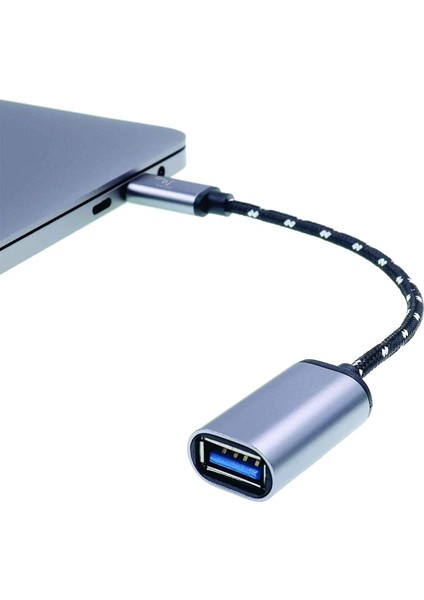 USB Tip C Otg Kablo, Veri Senkronizasyonu 3.0, Oneplus 7,6t, Samsung ve Tüm Tip C Akıllı Telefonlar Için