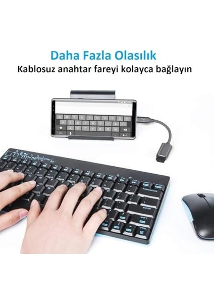 USB Tip C Otg Kablo, Veri Senkronizasyonu 3.0, Oneplus 7,6t, Samsung ve Tüm Tip C Akıllı Telefonlar Için