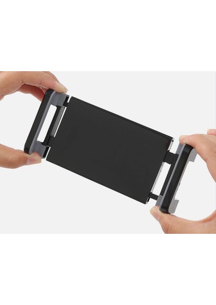 Profesyonel 80CM Kol Uzunluğu Koltuk Yatak Veya Masaüstü Montaj Tablet Tutucu Açısı Ayarlanabilir 360 Derece Dönebilen Kol ve Alüminyum Gövde Siyah Renk Ct8 (Ct8)