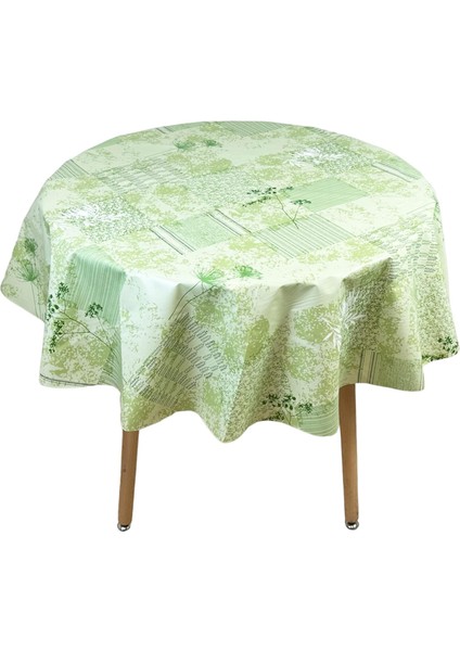 Elyaflı Masa Örtüsü 140 cm Yuvarlak