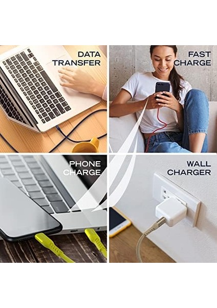 C50 Usb-C To Lightning Pd 20W Hızlı Şarj ve Data Kablosu 1.2m Kırmızı