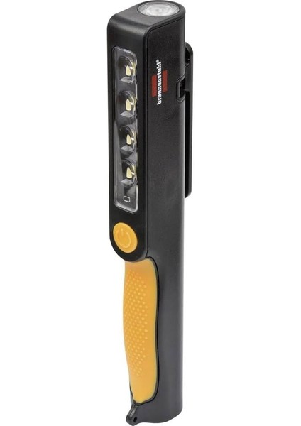LED Lamba/kullanışlı LED Pil Clipleuchte (Çalışma Lambası Akkubetrieben, Dahil Dönebilen Clip Mıknatıslı) Renk: Siyah/sarı, 1 Adet, 1175890