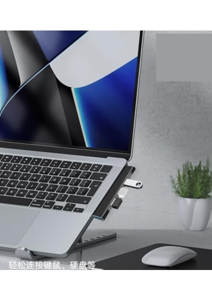 Ky 235 Type C To USB Hub Type C USB Çoğaltıcı