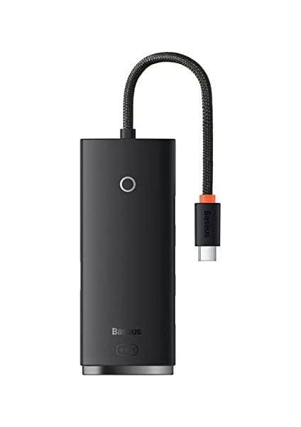 Lite 4in1 Multifonksiyonel Type-C Hub Dock Station Siyah
