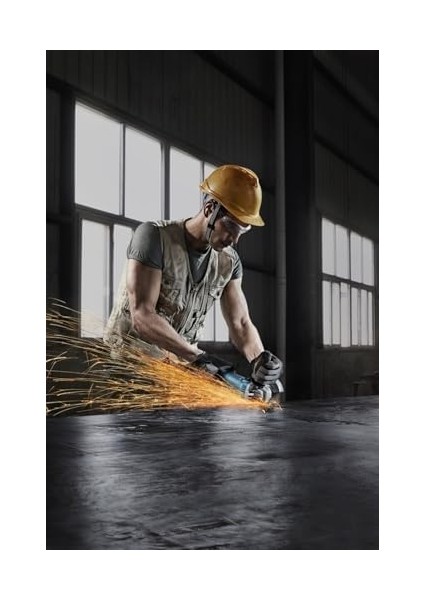 Professional Gws 9,115 S Avuç Taşlama Makinesi-Devir Ayarlı (900 W, Disk Çapı: 115 Mm, 2.800-11.000 Dev/dak)