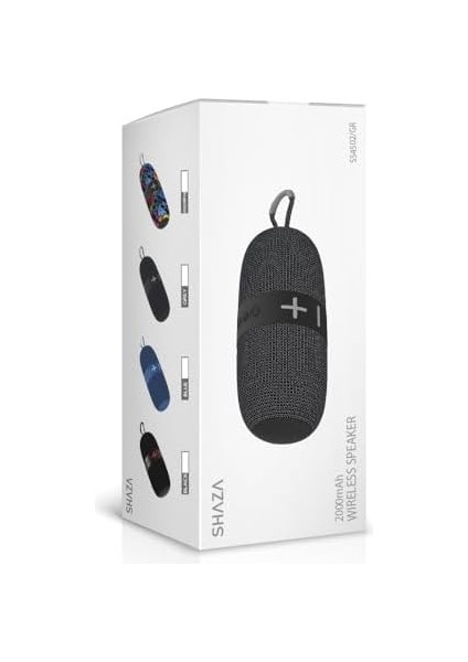 16W Ekstra Bass Dahili Mikrofon, Aux, Sd Kart, USB Girişli Wireless Hoparlör Gri